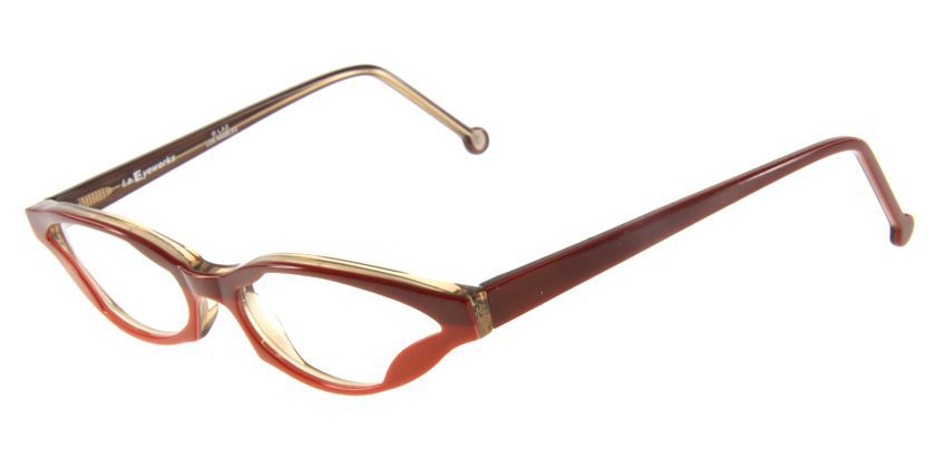 LA Eyeworks LEYAYA938 Eyeglasses - 45 Degree View